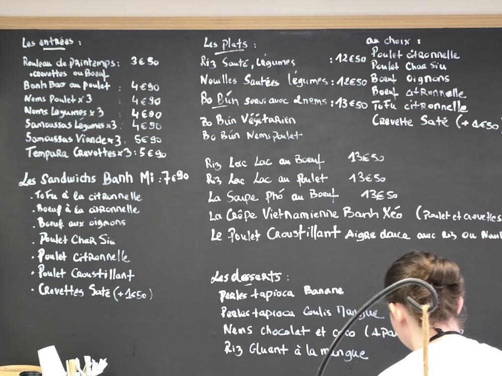 Le Petit Vietnamien - Menu Image 1